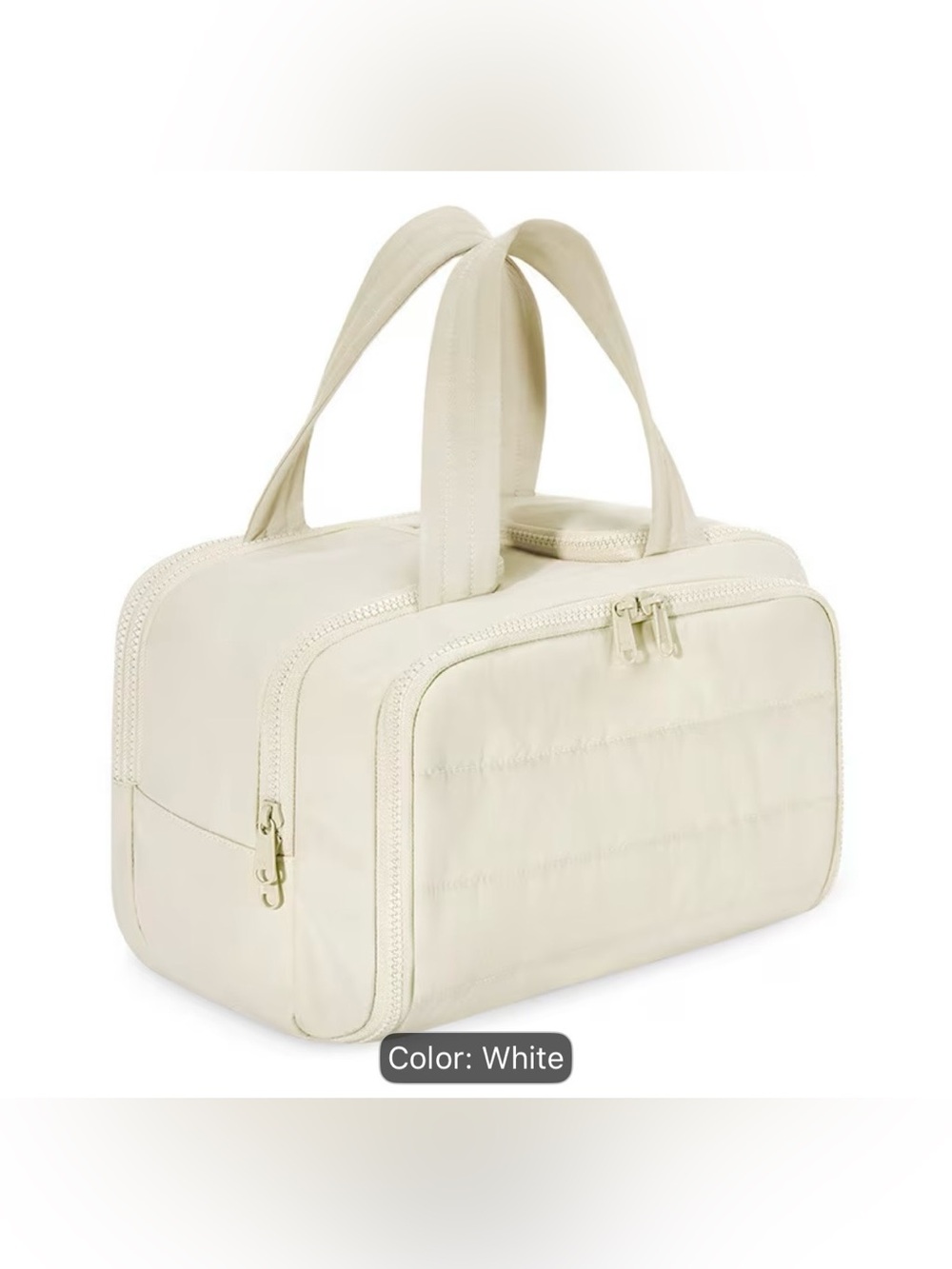 7/$70 Bundle Puffy Cosmetic Makeup Bag Travel PVC XL 🔖